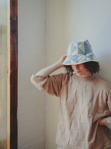 Mosaic Quilted Bucket Hat