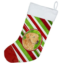 Load image into Gallery viewer, Golden Retriever Candy Cane Holiday Christmas Christmas Stocking