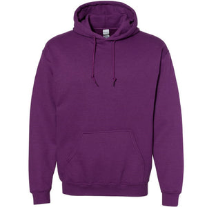 Gildan Heavy Blend Adult Unisex Hooded Sweatshirt/Hoodie (Plum)