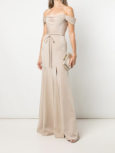 Rimini Gown - Champagne