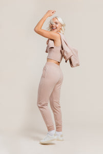 Womens Classic SoftCore Jogger In Bloom