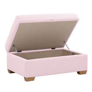 Cailyn Storage Ottoman - Linen