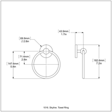 Load image into Gallery viewer, Skyline Collection Towel Ring