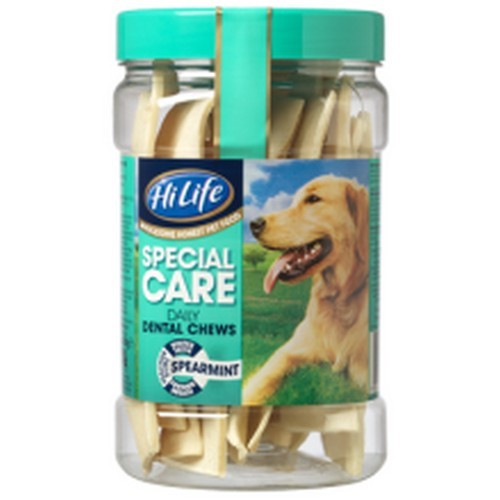 HiLife Daily 12s Tub Spearmint Dental Dog Chews (Tub Of 12) (May Vary) (12 Pack)
