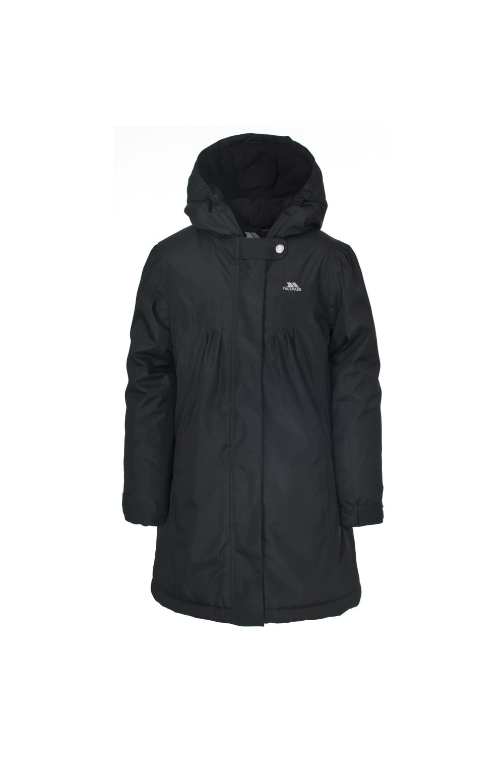 Trespass Childrens Girls Vee TP50 Waterproof Jacket (Black)
