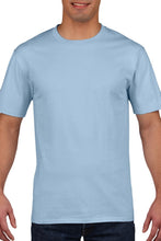 Load image into Gallery viewer, Gildan Mens Premium Cotton Ring Spun Short Sleeve T-Shirt (Light Blue)