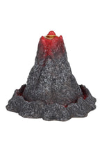 Load image into Gallery viewer, Something Different Volcano Backflow Incense Burner (Silver/Red) (One Size)