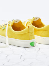Load image into Gallery viewer, OCA Low Yellow Canvas Sneaker Women