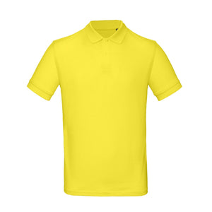 B&C Mens Inspire Polo (Solar Yellow)
