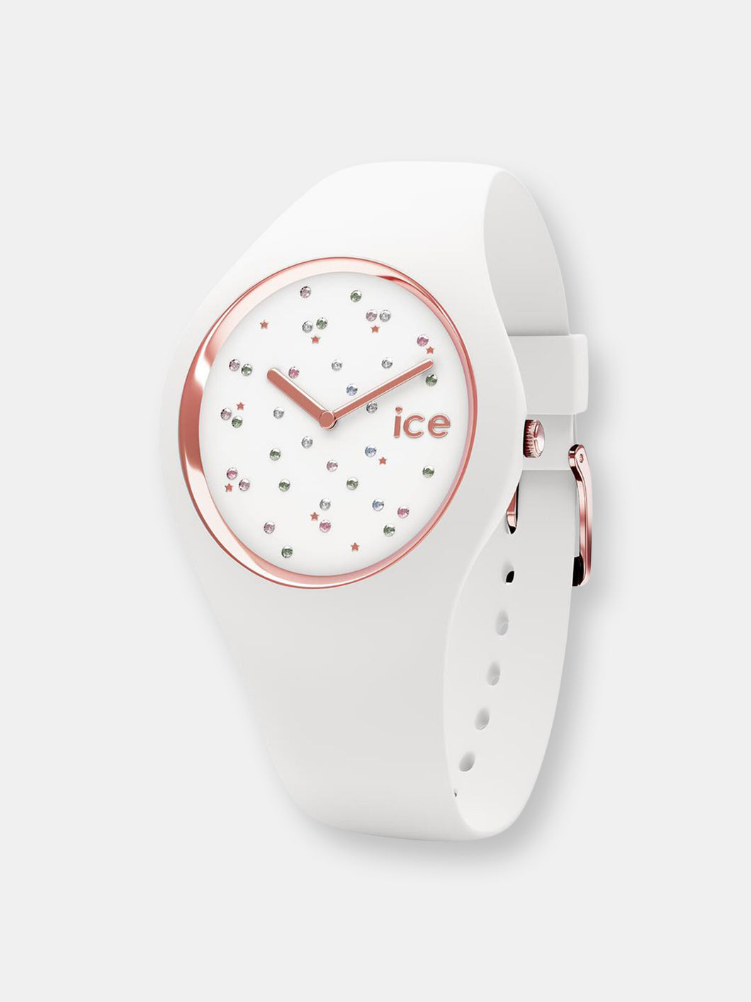 Ice-Watch Women's Cosmos 016297 White Silicone Quartz Fashion Watch
