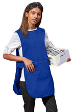 Load image into Gallery viewer, Premier Ladies/Womens Long Length Pocket Cobbler Apron/Workwear (Royal) (S)