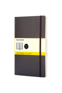 Moleskine Classic Pocket Soft Cover Squared Notebook (Solid Black) (One Size)