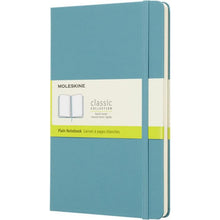 Load image into Gallery viewer, Moleskine Classic L Hard Cover Notebook (Reed Blue) (One Size)