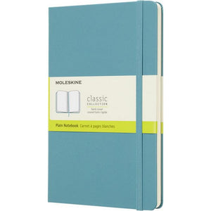 Moleskine Classic L Hard Cover Notebook (Reed Blue) (One Size)