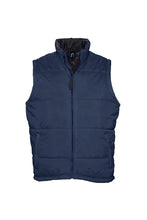Load image into Gallery viewer, SOLS Warm Unisex Padded Bodywarmer Jacket (Navy)