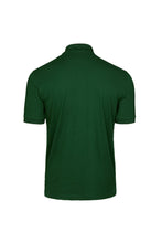 Load image into Gallery viewer, Tee Jays Mens Luxury Stretch Pique Polo Shirt (Forest Green)