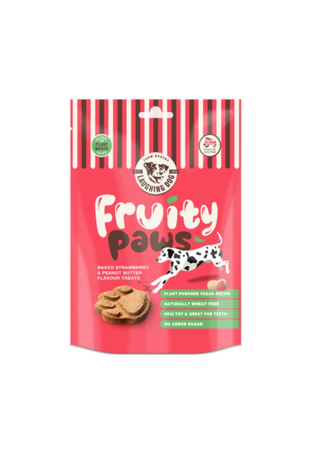 Laughing Dog Fruity Paws Dog Treats (Light Brown) (4.41oz)