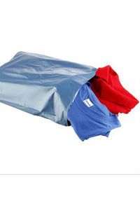 Essentials Plastic Mail-Order Parcel Bags (Blue) (M)