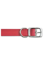 Load image into Gallery viewer, Ancol Pet Products Heritage Buckle Up Leather Dog Collar (Red) (11-14.1in (Size 3))
