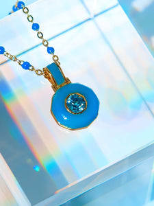 Blue Aura Necklace