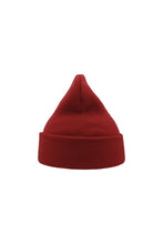 Load image into Gallery viewer, Wind Double Skin Beanie With Turn Up - Off Red