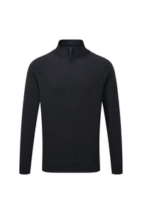 Russell Mens HD 1/4 Zip Sweatshirt (Black)