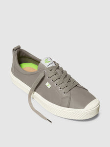 OCA Low Grey Premium Leather Sneaker Women