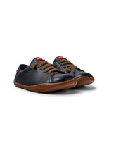 Load image into Gallery viewer, Peu Blue Leather Shoe