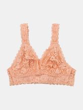 Load image into Gallery viewer, Adriana Wire-Free Lace Bralette - Peach Bud