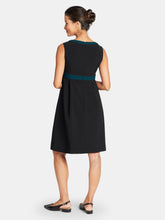 Load image into Gallery viewer, Bennett Dress - Black / Teal