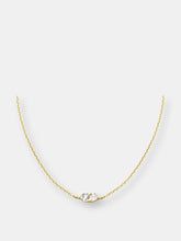 Load image into Gallery viewer, Theia - Vermeil &amp; Sterling Silver Trillion Stone Pendant