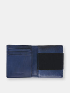 Slim Wallet With Elastic Strap