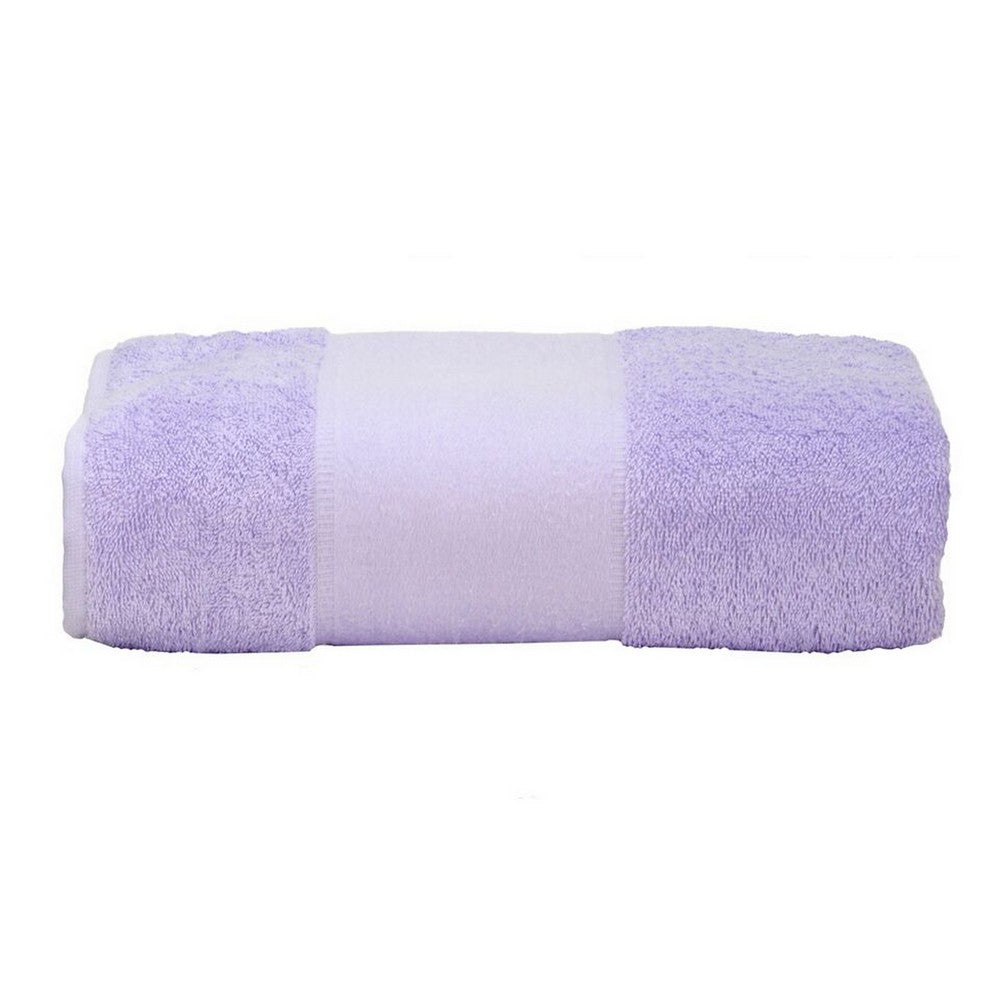 A&R Towels Print-Me Bath Towel (Light Purple) (One Size)