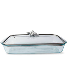 Load image into Gallery viewer, Shell Lid with Pyrex 3 quart Baking Dish