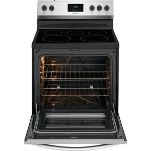 5.3 Cu. Ft. Stainless Electric Range with Manual Clean