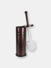 Load image into Gallery viewer, Vented Stainless Steel Toilet Brush Set, Bronze
