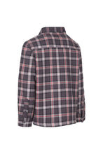 Load image into Gallery viewer, Childrens/Kids Average Long Sleeved Gingham Shirt - Dark Grey Check