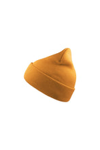 Load image into Gallery viewer, Atlantis Wind Double Skin Beanie With Turn Up (Safety Yellow)