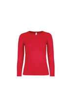 Load image into Gallery viewer, B&amp;C Womens/Ladies E150 Long sleeve T-Shirt