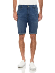 Men's Light Wrinkled Denim Shorts