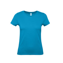 Load image into Gallery viewer, B&amp;C Womens/Ladies E150 Tee (Atoll)