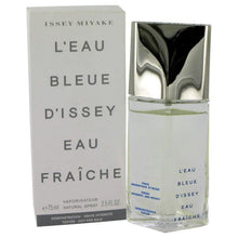 Load image into Gallery viewer, L&#39;eau Bleue D&#39;issey Pour Homme by Issey Miyake Eau De Fraiche Toilette Spray (Tester) 2.5 oz