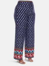 Load image into Gallery viewer, Plus Size Indian Paisley Print Palazzo Pants