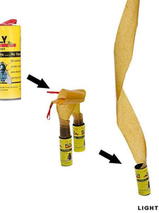 Yellow Fly Flies Mosquito Flying Insects Bugs Sticky Glue Ribbon Trap - 32 pks