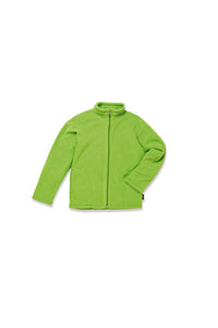 Stedman Children/Kids Active Fleece Jacket (Kiwi Green)