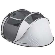 Load image into Gallery viewer, EchoSmile 4-6 Person Gray Pop Up Tent With Rain Fly
