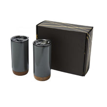 Load image into Gallery viewer, Avenue Valhalla Copper Vacuum Insulated Tumbler Gift Set (Gray) (One Size)
