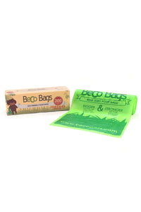Beco Bags Eco Friendly Plastic Dog Poop Bags With Dispenser Roll (Green) (Pack Of 300)