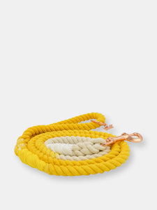Rope Leash - Lemon Drop