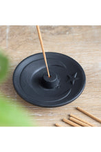 Load image into Gallery viewer, Something Different Terracotta Crescent Moon Incense Stick Holder